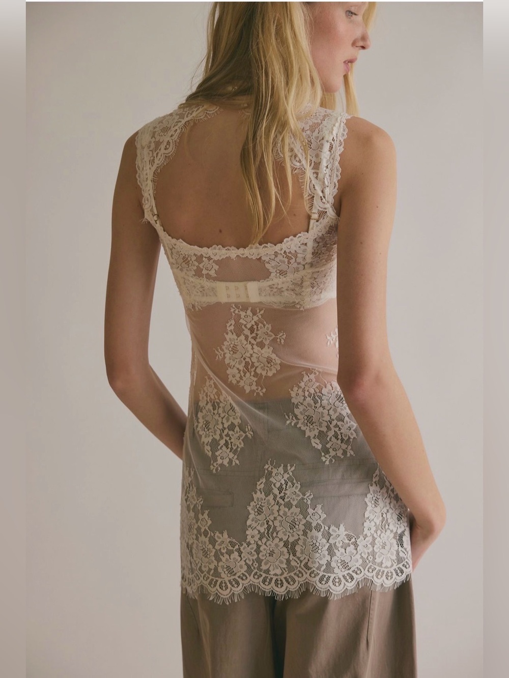 Free People One More Time Mini Slip Dress